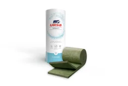 Lot de 4 rouleaux laine de verre URSA SERENITY 40 nu cloison, Ep.45mm, 8.1x0.6m, R=1.10