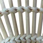 Miroir rond bamboo naturel diam. 30 cm