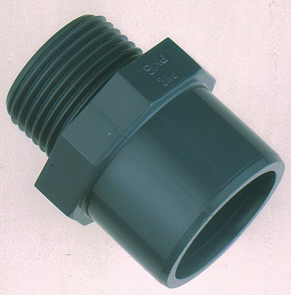 "Embout à coller PVC 40/50 - mâle 1""1/2 "