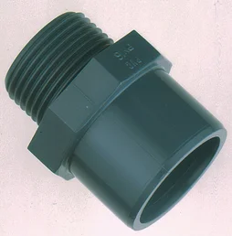 "Embout à coller PVC 50/63 - mâle 1""1/2"