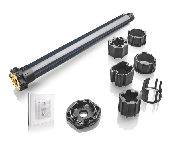Kit de remplacement moteur de volets sans fil SOMFY 1240388, 10 N.m diam. 50 mm