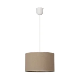 Suspension Alma jute, beige, Diam.28 cm, E27