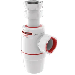 Siphon neo air lavabo zero fuite bruit odeur WIRQUIN diam. 32 mm