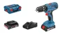 Perceuse a percussion sans fil BOSCH PROFESSIONAL,18V 2Ah,2 batteries GSB 18V-21