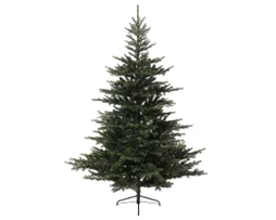Sapin artificiel Grandis vert 180cm d132 1081 pointes pied metal d45