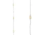 Guirlande int/ext lumineuse 180 microled blanc chaud cable argent 8m95