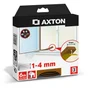 Joint de porte et fenêtre AXTON 1 à 4 mm, L. 6 m marron