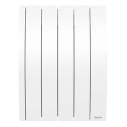 Radiateur électrique connecté à inertie fluide 500 W SAUTER Ipala horizontal blanc