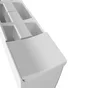 Radiateur électrique connecté à inertie fluide 500 W SAUTER Ipala horizontal blanc