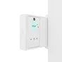 Radiateur électrique connecté à inertie fluide Ipala vertical, SAUTER, 1000 W blanc