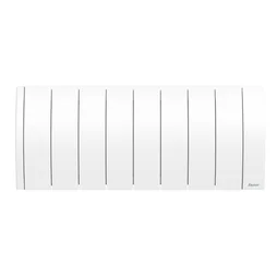 Radiateur électrique connecté à inertie fluide Ipala plinthe, SAUTER, 1000 W blanc