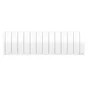Radiateur électrique connecté à inertie fluide Ipala plinthe, SAUTER, 1400 W blanc
