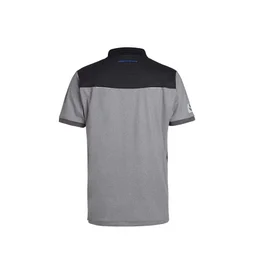 Polo horten noir/gris chine XL