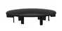 Capot aBS noir diam. 116 mm pour bonde extra-plate, VALENTIN