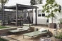 Pergola autoportante NATERIAL Odyssea / persea aluminium gris anthracite, 9.25 m²