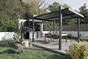 Pergola autoportante NATERIAL Odyssea / persea aluminium gris anthracite, 9.25 m²