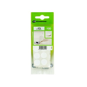 Sachet de 100 caches-vis STANDERS blanc