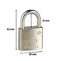 Cadenas à clé en inox, STANDERS, l.38.0 mm