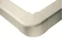 Angle extérieur pour goulotte à l'unité, ARTIPLASTIC, 110 x 75 mm ivoire