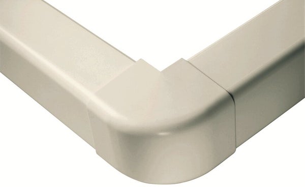 Angle extérieur pour goulotte à l'unité, ARTIPLASTIC, 110 x 75 mm ivoire