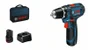 Perceuse visseuse sans fil + 2 batteries, BOSCH PRODESSIONNAL, 12 V