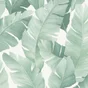 Papier peint vinyle intisse motif botanical vert