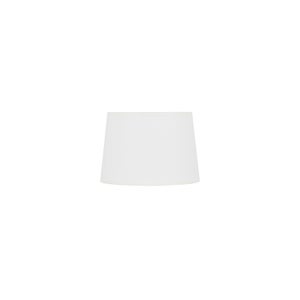 Abat-jour Faaa H.14 cm, diam.20 cm coton, blanc COREP