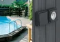 Prise avec terre étanche encastrée complet Mureva Styl, SCHNEIDER ELECTRIC, anthracite