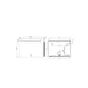 Miroir lumineux, l.90 x H.70 cm Portland