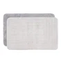Tapis de bain l.50 x L.80 cm gris, Pebbles SENSEA