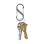 Mousqueton double entrée inox argenté 5cm 4,5kg nite ize