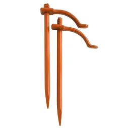 Chevillettes de macon en acier longueur 260 mm lot de 2 premier prix
