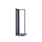 Range-bûches bleu celeste LE MARQUIER Polar l.40 x H.120 cm