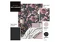 Papier peint vinyle sur intissé Motif fiorie multicolore