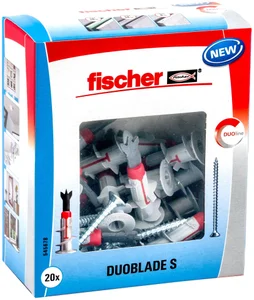 Cheville à expansion, FISCHER, diam.8 x L.45 mm, 20 pièces