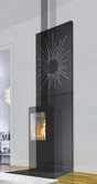 Plaque de protection murale noir sable EQUATION Hello, l.80 cm x H.120 cm