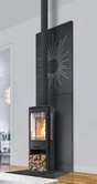 Plaque de protection murale noir sable EQUATION Hello, l.80 cm x H.120 cm