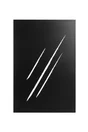 Plaque de protection murale noir sable EQUATION Waar, l.80 cm x H.120 cm