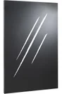 Plaque de protection murale noir sable EQUATION Waar, l.80 cm x H.120 cm