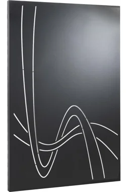 Plaque de protection murale noir sable EQUATION Infinity gauche, l.80 cm x H.12