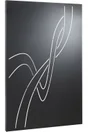 Plaque de protection murale noir sable EQUATION Infinity droite, l.80 cm x H.12