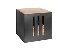 Reservoir a granules Forest, DEVAUX, l.40 x H.40 cm noir sable