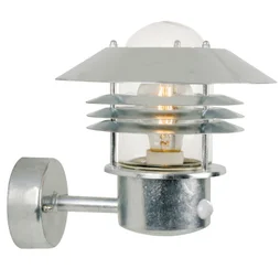 Applique extérieure détecteur E27 max 60W acier Vejers NORDLUX