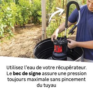 Pompe d'évacuation eau claire STERWINS 5000 l/h