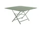 Table de jardin FERMOB Cargo carré vert 8 personnes