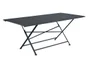 Table de jardin FERMOB Cargo rectangulaire noir 8 personnes