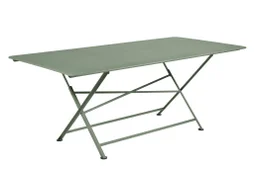 Table de jardin FERMOB Cargo rectangulaire vert 8 personnes