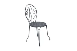 Chaise de jardin FERMOB Montmartre en acier noir