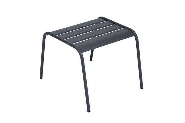 Repose pied FERMOB MONCEAU rectangulaire noir 1 personnes