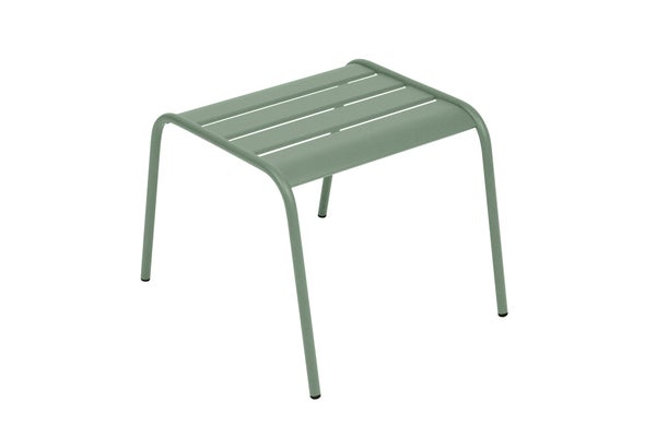 Table de jardin basse FERMOB Monceau rectangulaire vert 1 personnes